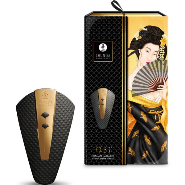 SHUNGA - OBI INTIMATE MASSAGER BLACK - Image 4