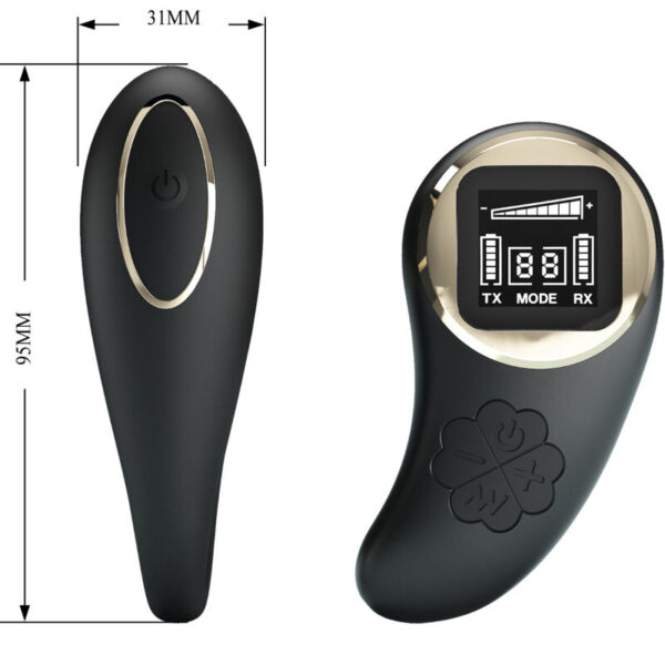 PRETTY LOVE - NATHAN DOUBLE PLEASURE VIBRATOR REMOTE CONTROL - Image 3