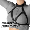 FETISH SUBMISSIVE BONDAGE - ADJUSTABLE CHEST HARNESS - Image 6