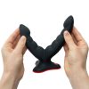 FUN FACTORY - RYDE DOUBLE DILDO & MASSAGER BLACK - Image 3