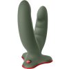 FUN FACTORY - RYDE DOUBLE DILDO & MASSAGER GREEN - Image 2