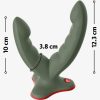 FUN FACTORY - RYDE DOUBLE DILDO & MASSAGER GREEN - Image 3
