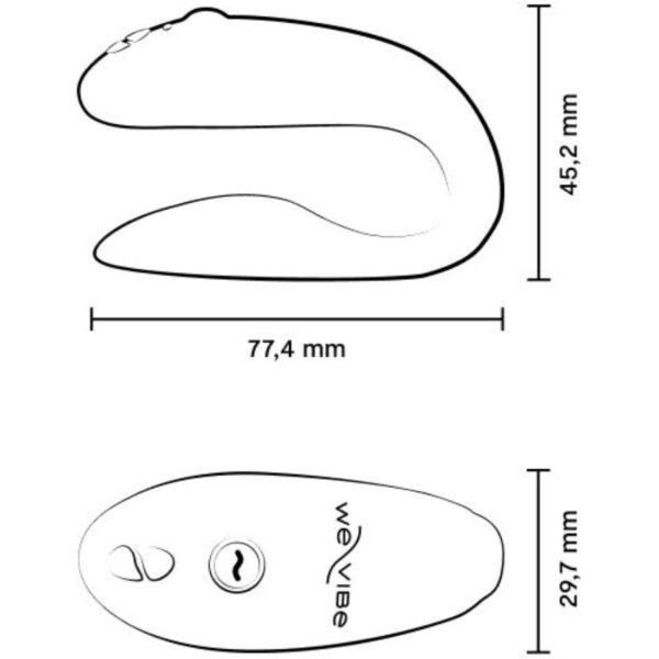 WE-VIBE - SYNC GO DUAL STIMULATOR VIOLET - Image 4