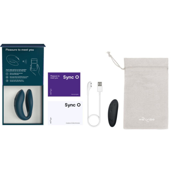 WE-VIBE - SYNC O FLEXIBLE VIBRATOR REMOTE CONTROL DARK GREEN - Image 3