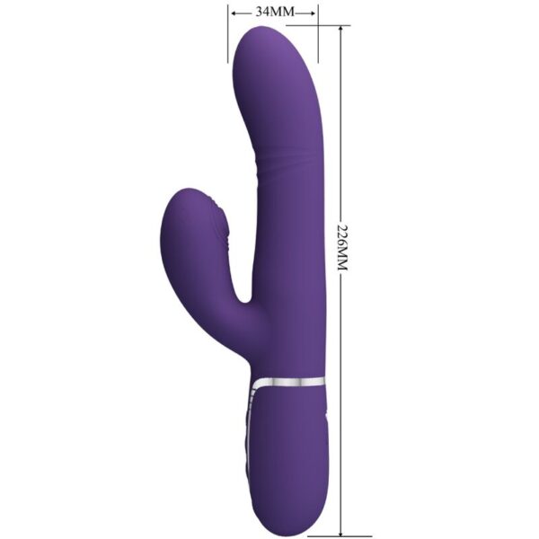 PRETTY LOVE - MULTIFUNCTION G-SPOT VIBRATOR PURPLE - Image 2
