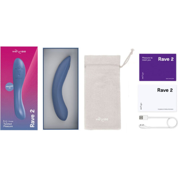 WE-VIBE - RAVE 2 G-SPOT VIBRATOR BLUE - Image 4