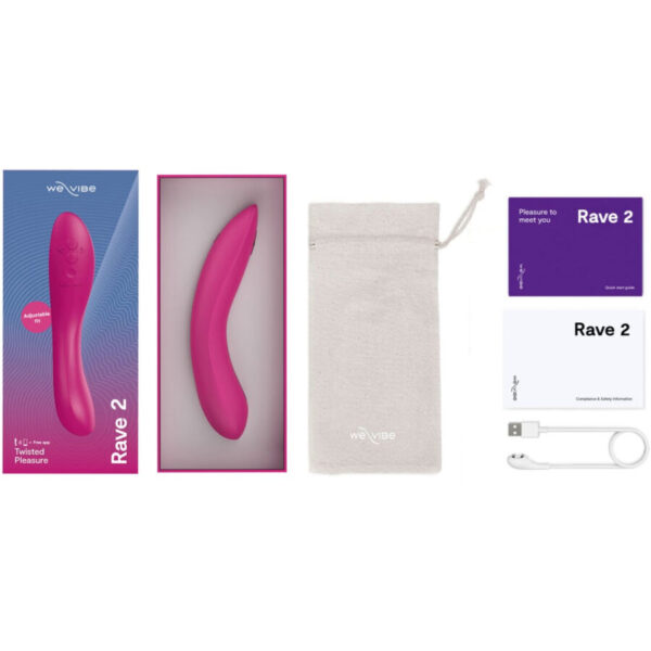 WE-VIBE - RAVE 2 G-SPOT VIBRATOR PINK - Image 4