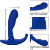 ADMIRAL - CURVED ANAL STIMULATOR & VIBRATOR BLUE - Image 4