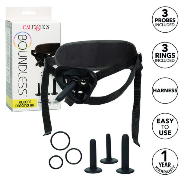 CALIFORNIA EXOTICS - BOUNDLESS SILICONE PEGGING KIT - Image 2