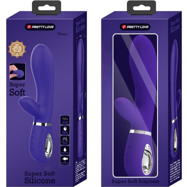 PRETTY LOVE - THOMAS MULTIFUNCTION G-SPOT VIBRATOR PURPLE - Image 9