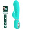 PRETTY LOVE - PRESCOTT MULTIFUNCTION G-SPOT VIBRATOR AQUA GREEN - Image 7
