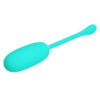 PRETTY LOVE - JULIUS WATERPROOF-RECHARGEABLE VIBRATING EGG AQUA GREEN - Image 4