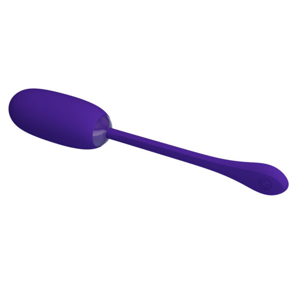 PRETTY LOVE - JULIUS WATERPROOF-RECHARGEABLE VIBRATING EGG PURPLE - Image 4