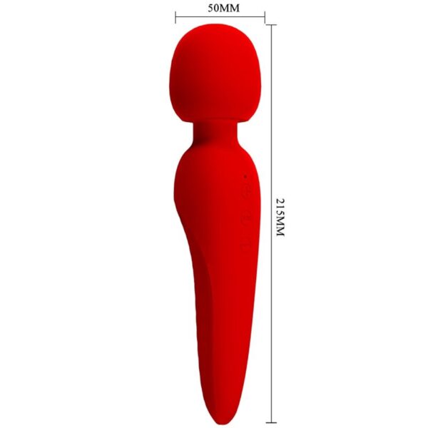 PRETTY LOVE - MEREDITH MASSAGER 12 VIBRATION MODES RED - Image 6