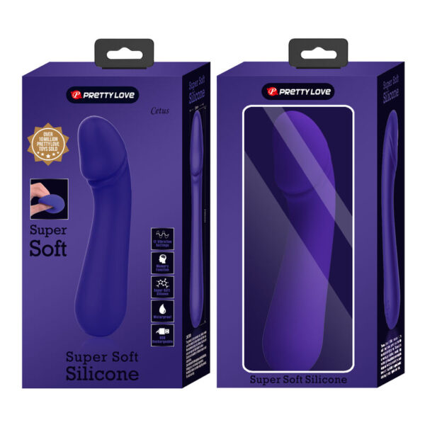 PRETTY LOVE - CETUS RECHARGEABLE VIBRATOR PURPLE - Image 9