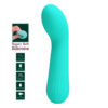 PRETTY LOVE - FAUN RECHARGEABLE VIBRATOR AQUA GREEN - Image 7