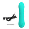 PRETTY LOVE - FAUN RECHARGEABLE VIBRATOR AQUA GREEN - Image 8