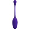 PRETTY LOVE - KNUCKER PURPLE RECHARGEABLE VIBRATING EGG - Image 5