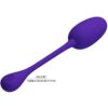 PRETTY LOVE - KNUCKER PURPLE RECHARGEABLE VIBRATING EGG - Image 7