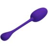 PRETTY LOVE - KNUCKER PURPLE RECHARGEABLE VIBRATING EGG - Image 2