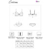 LIVCO CORSETTI FASHION - CERISEMA LC 21005 BRA + PANTY CORAL - Image 5