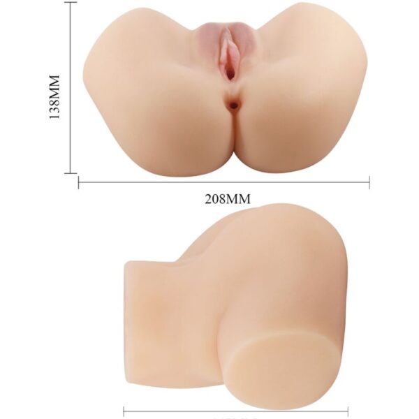 CRAZY BULL - REALISTIC VAGINA AND ANUS HAILEY VIBRATOR - Image 5