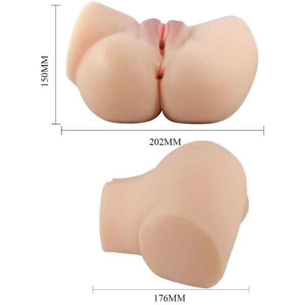 CRAZY BULL - REALISTIC VAGINA AND ANUS EMILIA VIBRATOR - Image 6