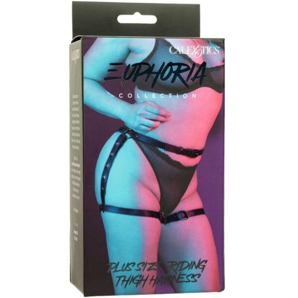 CALIFORNIA EXOTICS - EUPHORIA PLUS SIZE RIDING THIGH HARNESS - Image 3