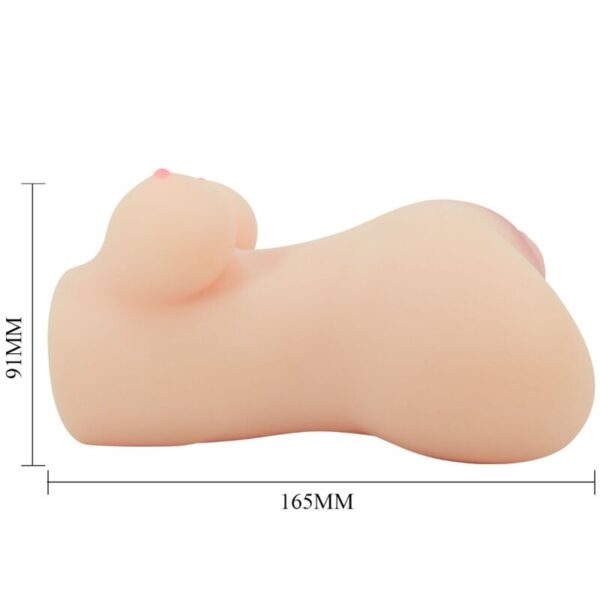 CRAZY BULL - REALISTIC VAGINA AND ANUS HANNAH VIBRATOR - Image 7