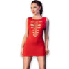 CHILIROSE - CR 4622 DRESS RED - Image 2
