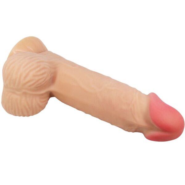 PRETTY LOVE - SLIDING SKIN SERIES REALISTIC DILDO WITH SLIDING SKIN SUCTION CUP 20.6 CM - Image 4