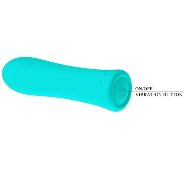 PRETTY LOVE - ALFREDA SUPER POWER VIBRATOR AQUA GREEN - Image 6