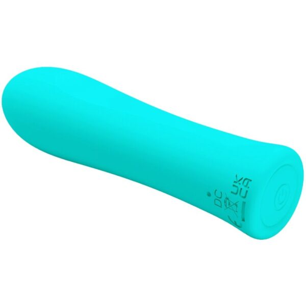 PRETTY LOVE - ALFREDA SUPER POWER VIBRATOR AQUA GREEN - Image 3