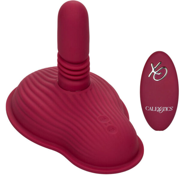 CALEXOTICS - RIDER MASSAGER DOUBLE MOTOR REMOTE CONTROL RED - Image 8