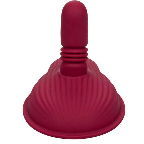 CALEXOTICS - RIDER MASSAGER DOUBLE MOTOR REMOTE CONTROL RED - Image 5
