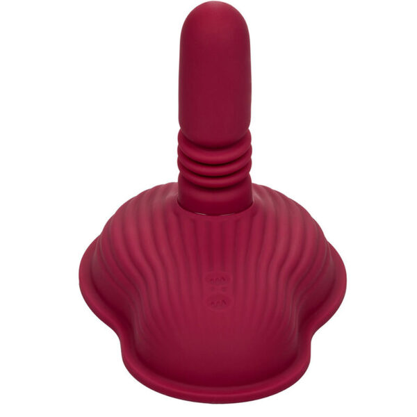 CALEXOTICS - RIDER MASSAGER DOUBLE MOTOR REMOTE CONTROL RED - Image 3