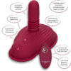 CALEXOTICS - RIDER MASSAGER DOUBLE MOTOR REMOTE CONTROL RED - Image 16