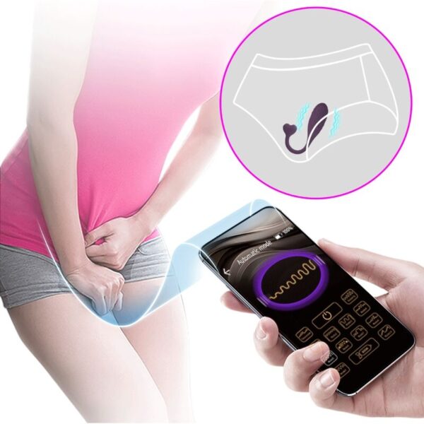 PRETTY LOVE - APP CONTROLLED FISHER VIBRATING EGG LILA - Image 8
