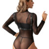 SUBBLIME - HARNESS BRA WITH CHAINDETAIL ONE SIZE - Image 3