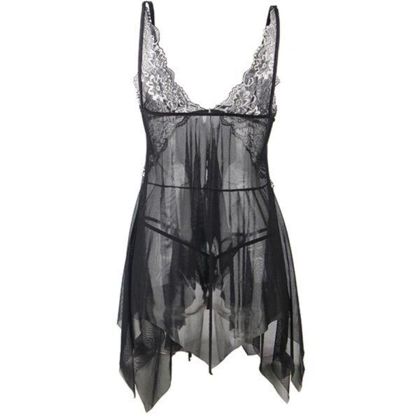 SUBBLIME - BABYDOLL FABRIC TULLE CHEST LACE - Image 6