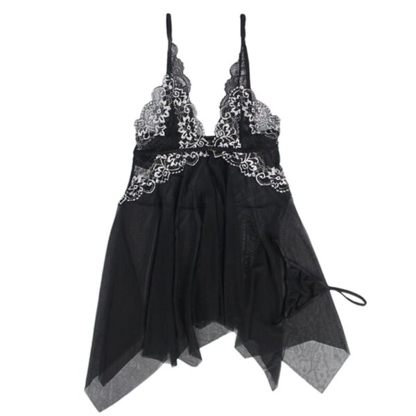 SUBBLIME - BABYDOLL FABRIC TULLE CHEST LACE - Image 4