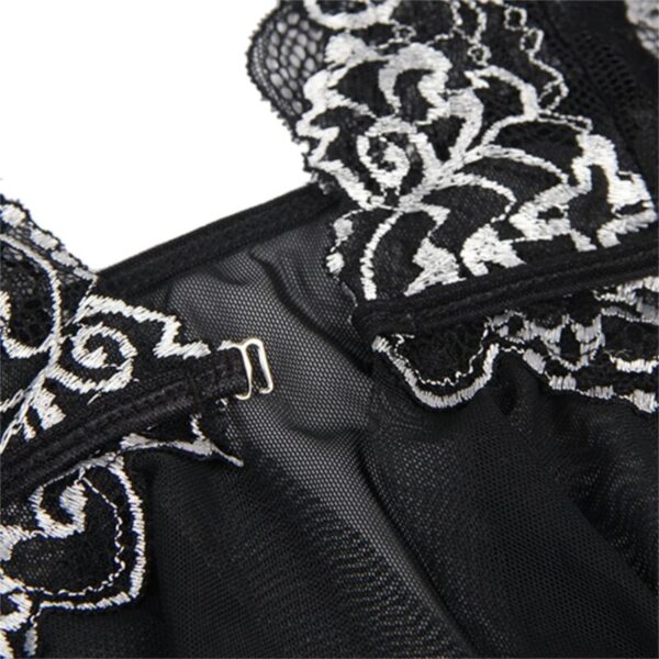 SUBBLIME - BABYDOLL FABRIC TULLE CHEST LACE - Image 8