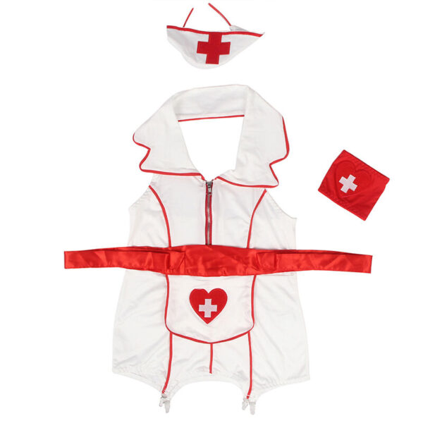 SUBBLIME - SEXY NURSE COSTUME DRESS - Image 5