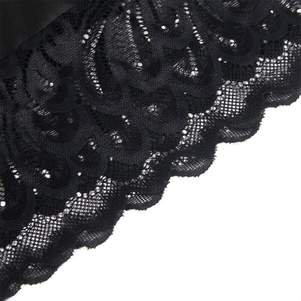 SUBBLIME - BABYDOLL WITH FLORAL PRINT CHEST BLACK - Image 10