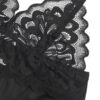SUBBLIME - BABYDOLL WITH FLORAL PRINT CHEST BLACK - Image 9