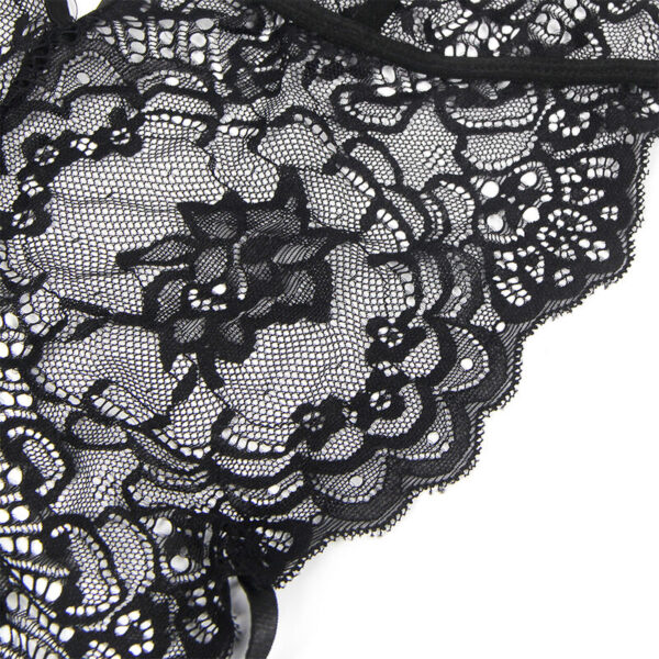 SUBBLIME - LACE BODY POLICE COSTUME BLACK - Image 11