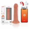 ONINDER - SMALL BOGOTÃ VIBRATOR DILDO 9 SPEEDS NATURAL 22 CM -O- 4.5 CM - FREE APP - Image 2