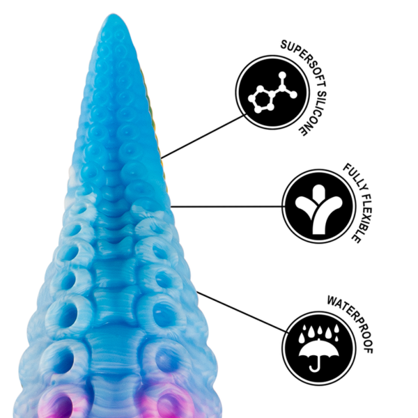 EPIC - PHORCYS BLUE TENTACLE DILDO SMALL SIZE - Image 7