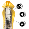 EPIC - DRAKON DILDO YELLOW COBRA - Image 8