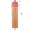 PRETTY LOVE - NILE PENIS EXTENDER COVER FLESH - Image 4